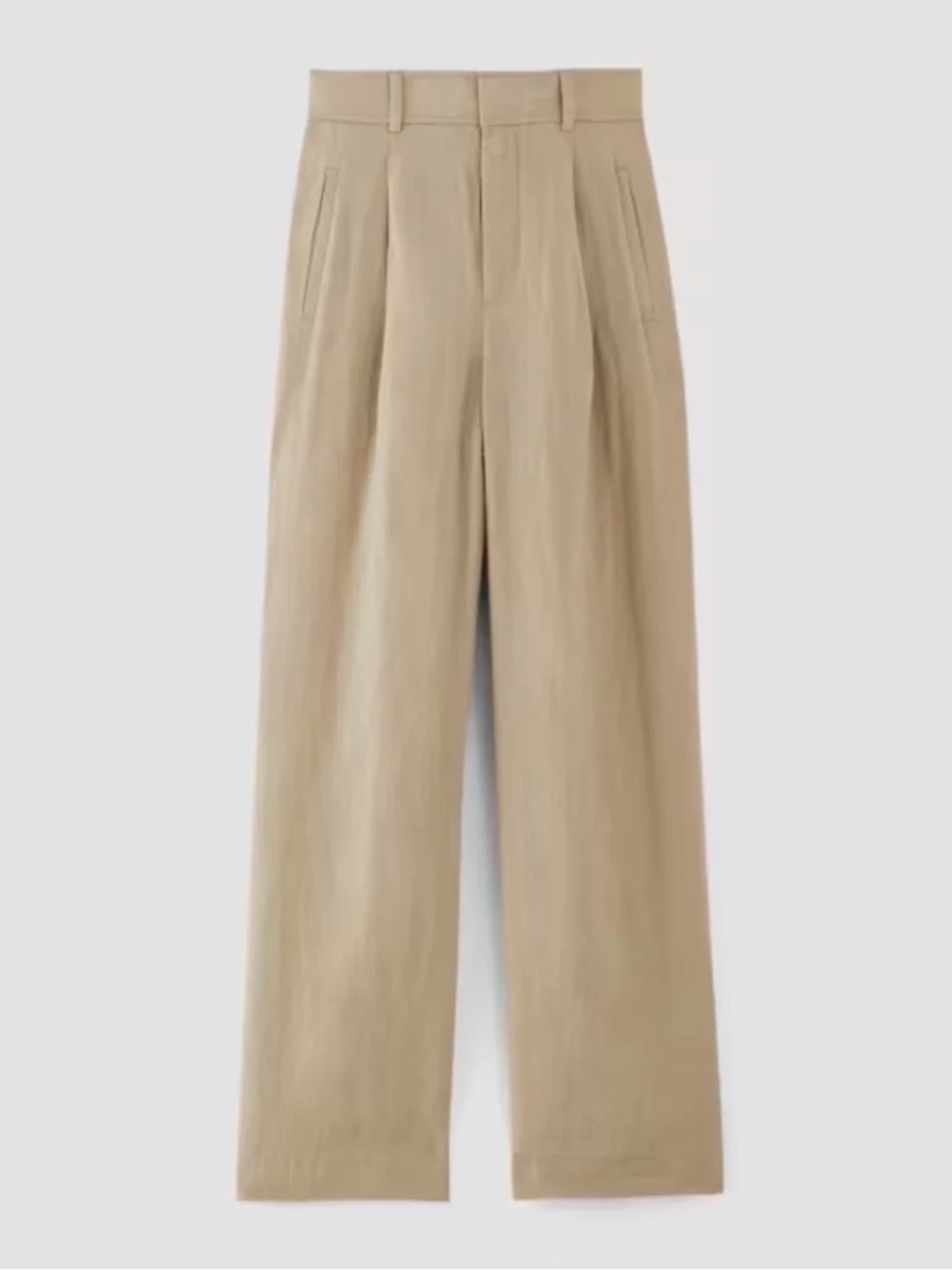 NWT Everlane Linen Way High Drape Pant Size 0